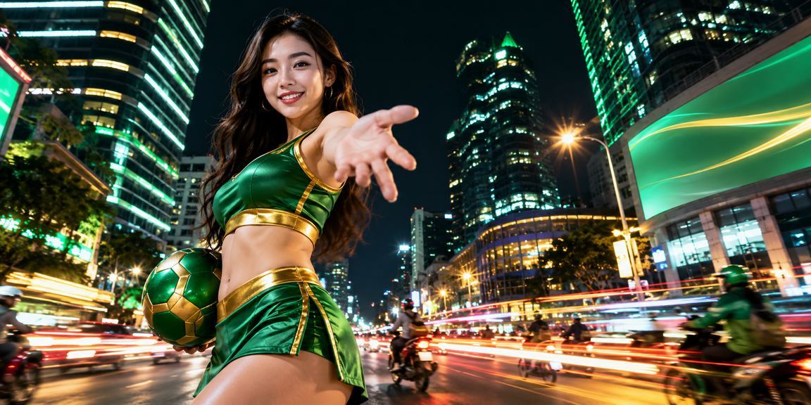 Khu giải trí casino và cá cược về đêm ở Hà Nội với ánh đèn neon sặc sỡ