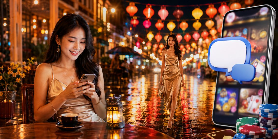 Người chơi trải nghiệm casino di động tại Hồ Chí Minh cùng cà phê