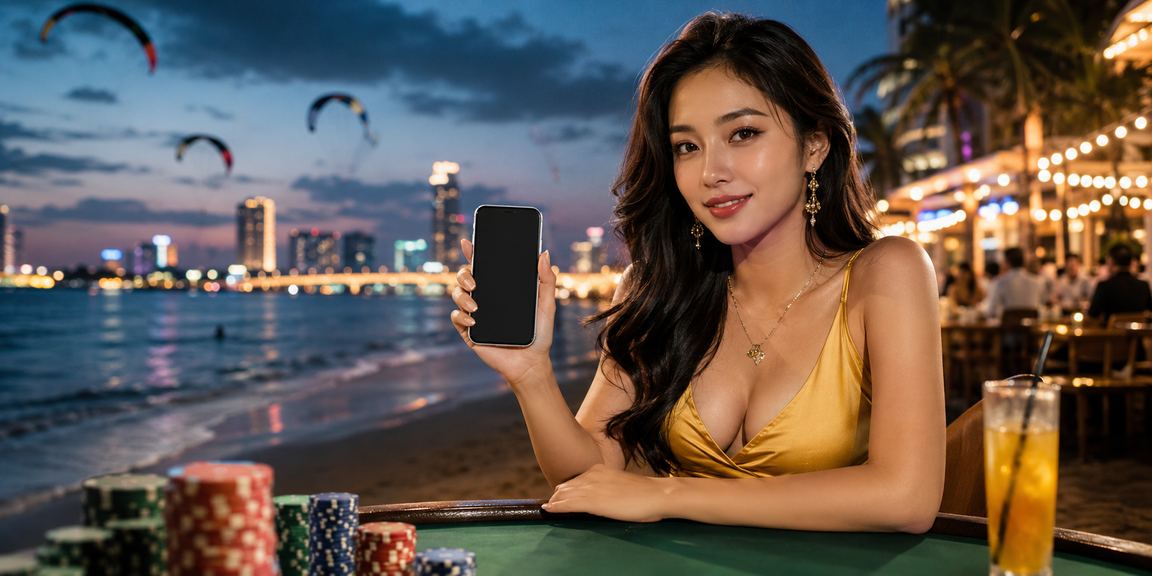 Người dùng tại Sài Gòn trải nghiệm casino trên điện thoại di động với phong cách hiện đại